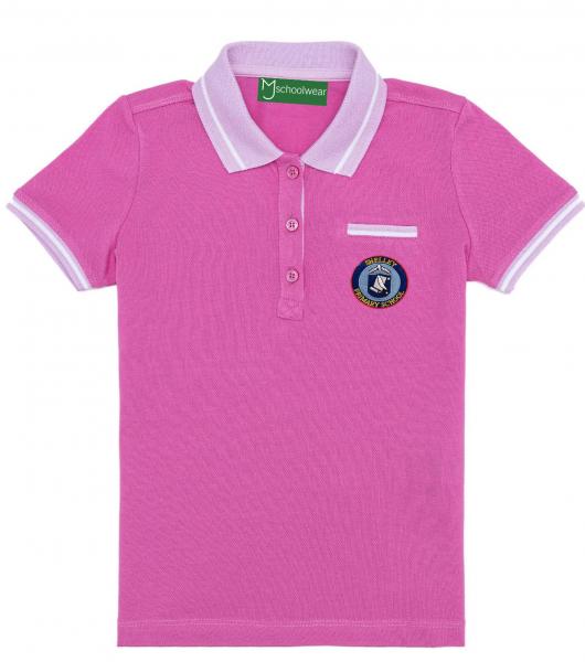 Two Color Collar Polo Shirt